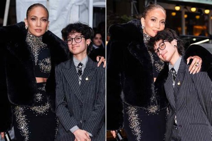 Ben Affleck Wraps His Arm Around J.Lo’s Child Emme, 14, As They Visit Him On Set