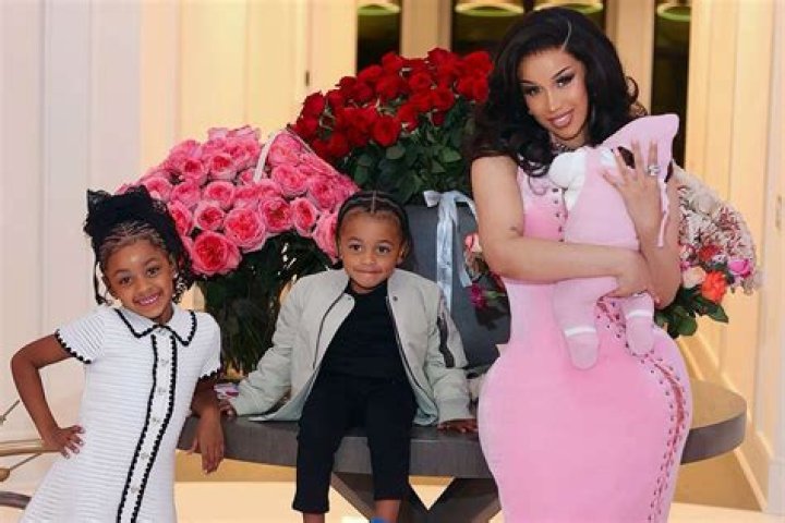 Cardi B Lets Kulture, 2, Do Her Makeup & The Rapper Ends Up With A Very Messy Face — Watch