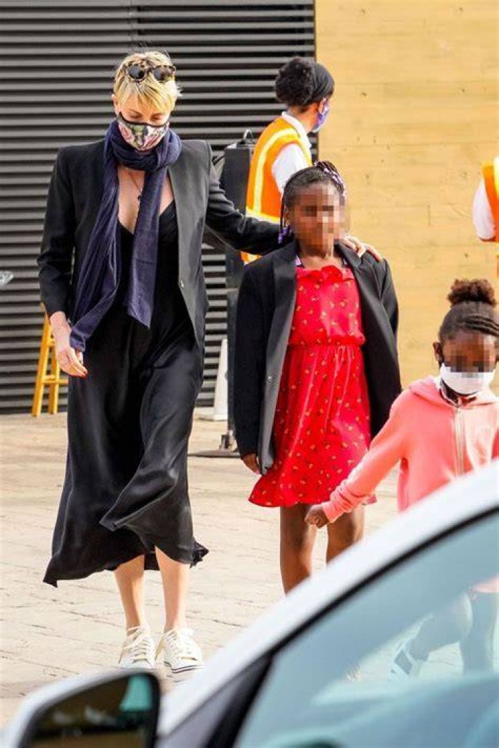 Charlize Theron Confesses Her ‘Heart Belongs’ To Adorable Daughters Jackson, 8 & August, 3 – See Pic