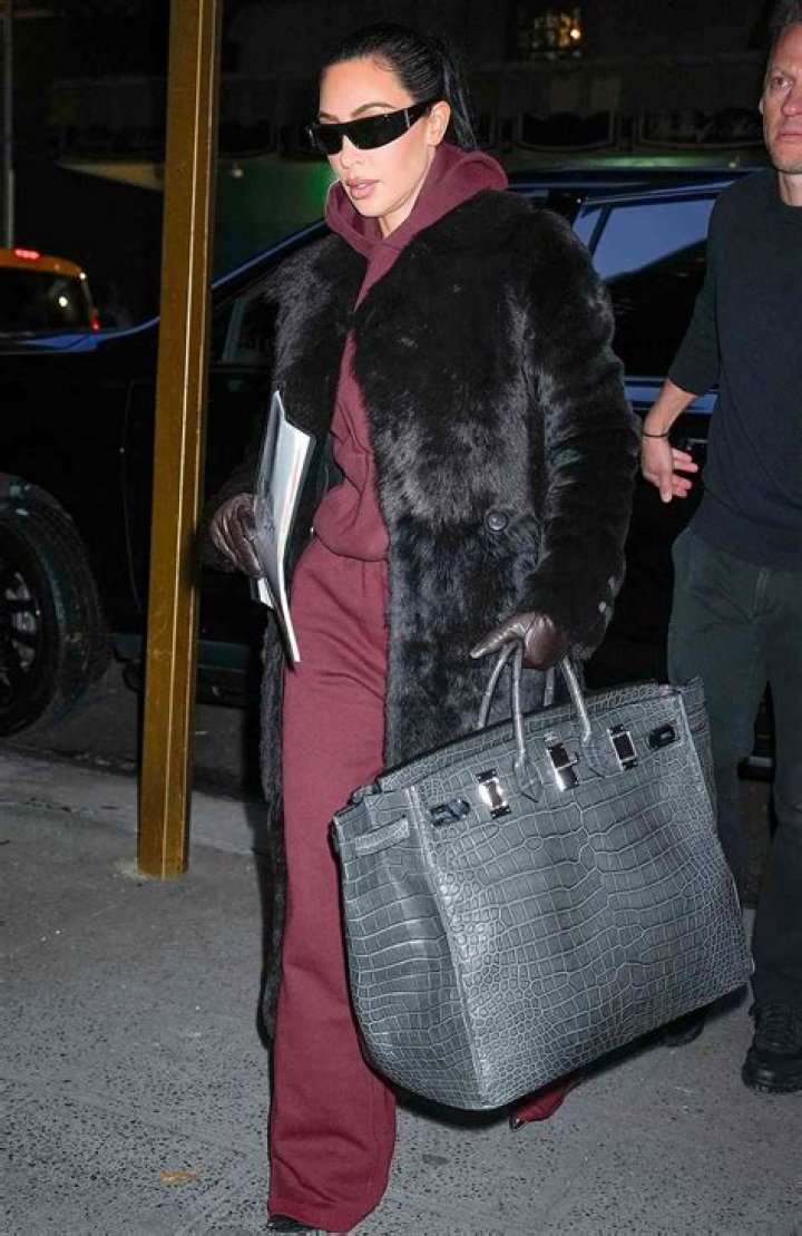 Kim Kardashian Loves Her Track Suit – Hollywood Life