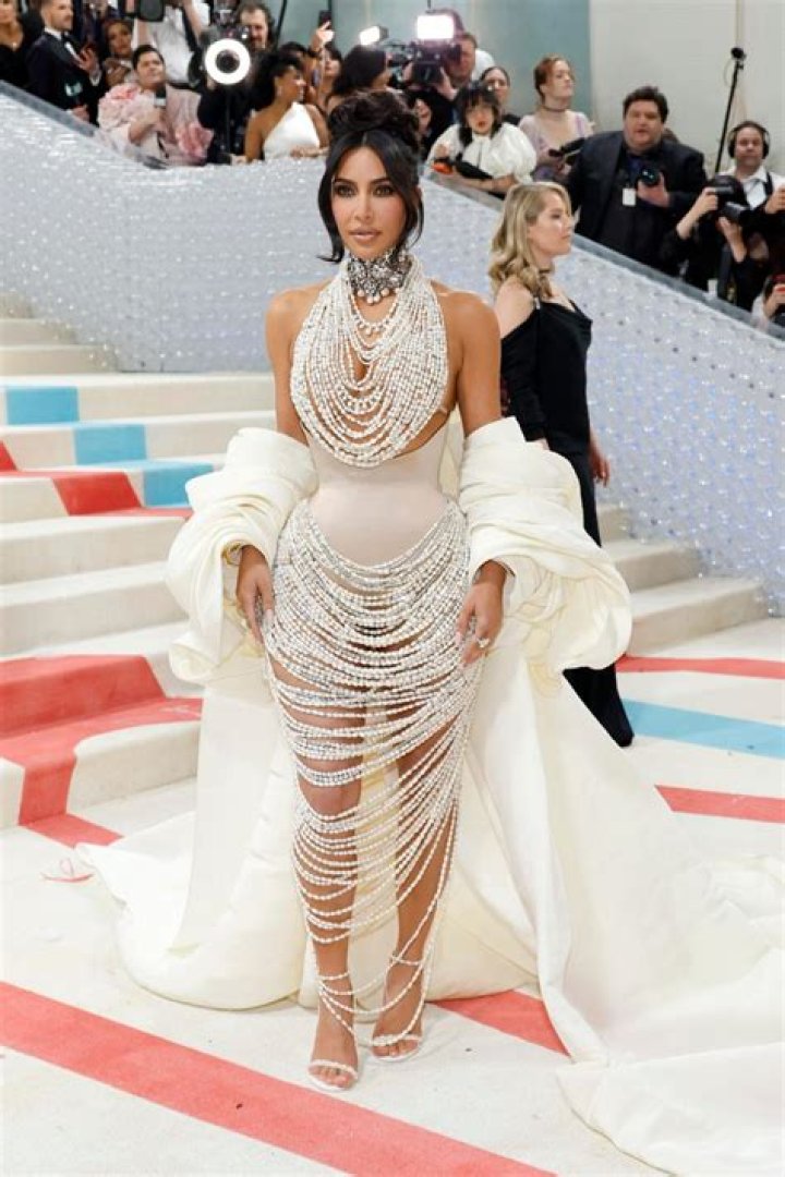 Kim Kardashian’s Met Gala Dress Is From the ‘Dollar Store’ – Hollywood Life