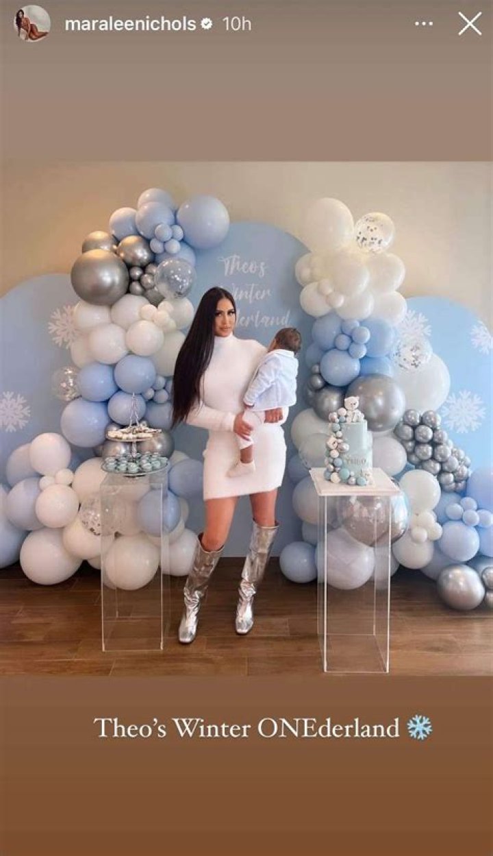 Maralee Nichols Celebrates Her & Tristan Thompson’s Son Theo’s 1st Birthday: The ‘Greatest’