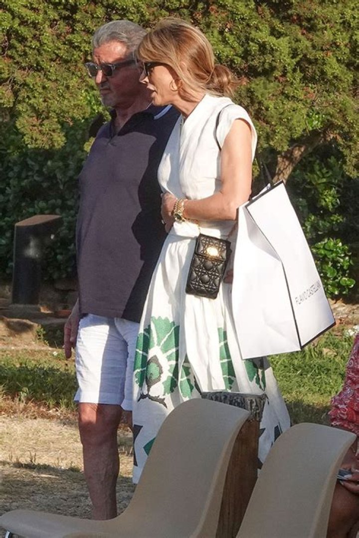 Sylvester Stallone Kisses Wife Jennifer Flavin In Italy Almost One Year After Calling Off Divorce: Photos